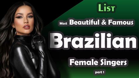 single brazilian female singers